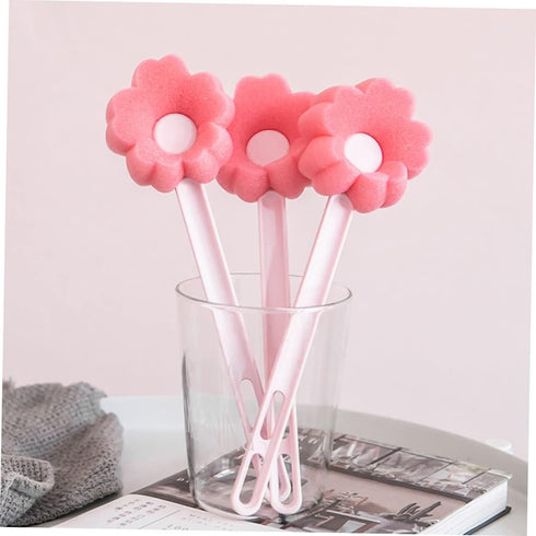 TOYANDONA Long Handle Bottle Brush Long Sponge Brush for Cleaning Glassware Kitchenware Water Bottles for Bathroom