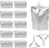 Yiodauh Alcohol Pouches 50 Pcs Aluminum Foil Liquid Packaging Drinking Nozzle Bags Milk