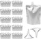 Yiodauh Alcohol Pouches 50 Pcs Aluminum Foil Liquid Packaging Drinking Nozzle Bags Milk