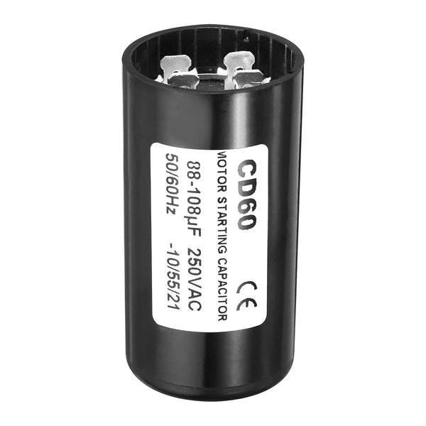 PATIKIL Motor Start Capacitor, 88-108uF/Mfd 250VAC for Electric Motor Starts Running