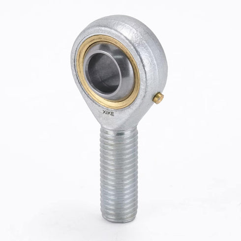 XIKE 2 Pcs POS6 Joint Rod End Bearings, Bore 6mm, Male Thread Right Hand, Fits DIY and Hydraulic Cylinders