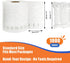 EXJEXJ 1000 Count 3.54" 7.87" Packing Packing Air Pillows for Shipping With Pump, x Inflatable Air Bags Shipping
