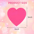 EOOUT Heart Sticky Notes, 16 Colors 75 Sheets/Pad, 1200 Sheets Shape Sticky Pad, Cute Memo Pads Colorful Self-Sticky Note Pads