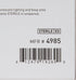 2 3/8 2 3/4 100 Count, 1 Pack McKesson Transparent Film Dressing, Sterile, Frame Delivery, in x