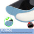 Mouse Pad with Wrist Rest Support, Ergonomic Gaming Mouse Pad with Non-Slip PU Base for Computer and Office