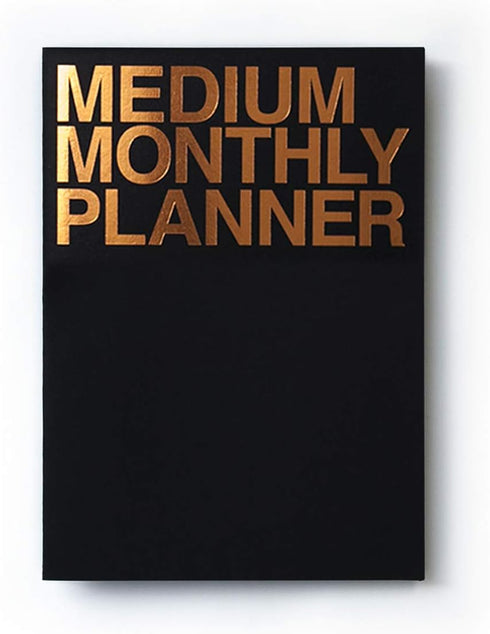 JSTORY Medium Monthly Planner, Undated, Year Round, Eco Friendly, A5, 16 Months, 150 GSM, 18 Sheets