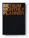 JSTORY Medium Monthly Planner, Undated, Year Round, Eco Friendly, A5, 16 Months, 150 GSM, 18 Sheets