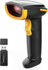 Inateck Wireless Barcode Scanner, Bluetooth Bar Code Scanner, 1D USB Handheld Reader, 1 Charge Lasts 3 Months, Scanner