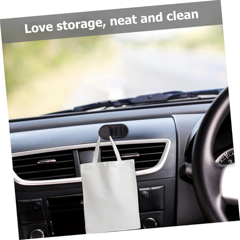 DOITOOL Storage Clip for Car Key Holder Self-Adhesive Cable Organizer for Tidy Cables Compact Design for Car Desk