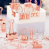 Paper Clips and Binder Clips Set, Metal Assorted Sized Binders with Push Pins, Cute Rosegold Office Supplies for Desk,