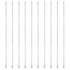 PATIKIL 10Ga x 12 Inch Stainless Steel Dispensing Needle Tips, 10Pcs Metal Glue Needle Tube Blunt Tips for Thick Glue