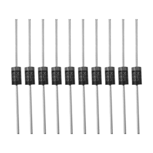 Heyiarbeit 20Pcs MUR460 Rectifier Diode 4A 600V Power Rectifier for Circuit Isolation Electrical Experiments