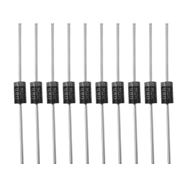 Heyiarbeit 20Pcs MUR460 Rectifier Diode 4A 600V Power Rectifier for Circuit Isolation Electrical Experiments