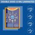 Set of 9 Moon Phases Charts for Classroom Science, Reusable Posters with Names and Illustrations, Measuring 12.2” x 8.6”