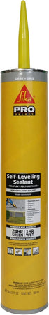 Sikaflex Self Leveling Sealant, Gray Polyurethane, 29 fl. oz Cartridge for Sealing Horizontal Expansion Joints