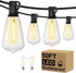 Brightever 50FT Outdoor String Lights Waterproof, 2700K Bright LED Patio Lights with