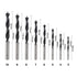 8pcs Wood Drill Bits Set, Carbon Steel Twist Brad Point Drill Bits for Woodworking, Durable Drilling Tools Kit with