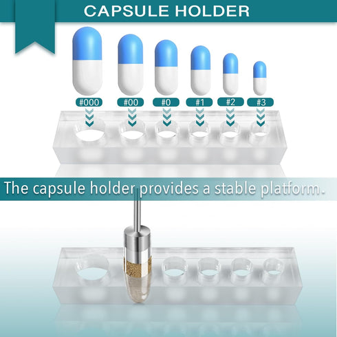 16 Pcs Versatile Capsule Filling Tool Kit for Gel Capsules, Pill Filling Tools with Micro Funnel and Lab Scoops