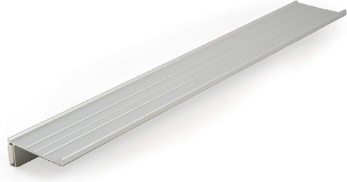 Sleek Silver Magnetic Marker Tray for Dry Erase Boards