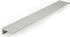 Sleek Silver Magnetic Marker Tray for Dry Erase Boards