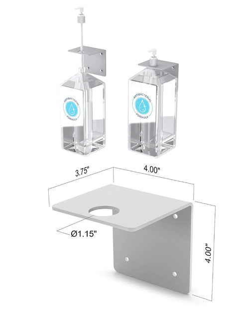 Hand Sanitizer Pump Dispenser Wall Bracket