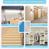 ZYMJBB 16PCS Counter Under Cabinet Lights Magnetic Stickys Replacement Magnetic Strips with Adhesive Backing