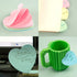 Sticky Notes 2.75 in x 2.75 in 600 Sheets Heart Shaped Memo - Self Stick Cute Mixed Colors for Office/Home