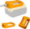 2Pcs Dewalt Battery USB Charger Adapter, Holder for Dewalt 20V DCB200 DCB201 with Type-C and USB Fast Charging