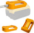 2Pcs Dewalt Battery USB Charger Adapter, Holder for Dewalt 20V DCB200 DCB201 with Type-C and USB Fast Charging