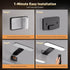 2 Pack Dimmable NARUNDREN Picture Lights for Wall, Rechargeable LED Picture Light Battery Operated with Remote, Poster