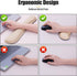 Home(27.6" 13.8", Bloss Leather Desk Pad and Keyboard Wrist Rest, Large Mouse Pad + Keyboard Pad+Mouse Wrist Support