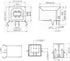 MXRS USB Female Type-B Port 4-Pin Right Angle PCB DIP Jack Socket 10 Pack