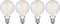 Frosted E12 LED Chandelier Light Bulbs- Candelabra Base 2700K Soft Warm White