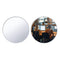 CIATBYYJ 2Pcs 2.2inch Office Cubicle Mirrors, Adjustable Monitor Mirror to See Behind You
