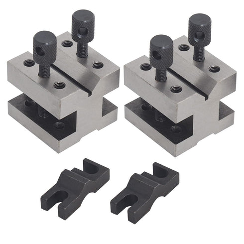 GXYWADY V-Block Multi-Purpose Gauge - 1-3/8 x 1-3/8 x 1-3/16 Inch Mechanics Tool, 4 Pcs