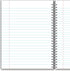 iScholar 3-Subject Wirebound Notebook, 120 Sheets, Wide Ruled, 10.5 x 8-Inches, Cover Color May Vary