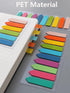 ELII 3600pcs Book Tabs - Writable Translucent Tabs for Annotating Books, Transparent Sticky Notes Page Markers for