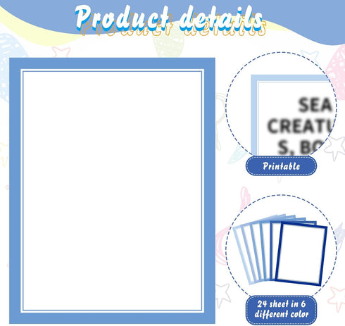 PerKoop 36 Sheets Science Fair Board Supplies - 24 Self Adhesive Presentation Titles and 8 Personalized Letter Sticker