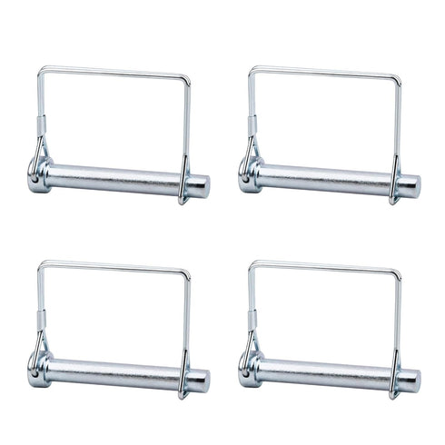 INCREWAY M10 Trailer Coupler Pin, 4pcs Heavy Duty Carbon Steel Safety Coupler Pin, 70MM Long