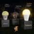 Torkase Outdoor Dusk to Dawn Light Bulbs, 12W (100W Equivalent), 3000K Warm White, E26 A19 Automatic Sensor LED Bulbs