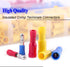 Glarks 300pcs Insulated Quick Splice Female/Male Bullet Crimp Terminals Connectors Assortment Kit