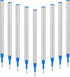 DunBong Rollerball Pen Refills Pack of 5, Fine Point 0.5mm Red Ink Replaceable Ballpoint Pen Refills (Blue)