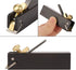 Mini Wood Planer Hand Tool, 3 inch Ebony Plane for DIY Woodcraft, Metal Fixer & Planer Blade for Woodworking