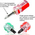 6PCS Mini Stubby Screwdriver Set, Small Flat Head & Short Phillips 2-in-1 Tool for Sewing Machine Repair