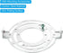 120mm (4.72") 2set PATIKIL Universal Light Fixture Mounting Bracket Kit, Light Crossbar Round Ceiling Plate for Wall