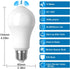 lanyue Bulb,Activated Bulb Bulb,13W 100W,E26 6000K Daylight,6 Packs Motion Sensor Light Detector Light Indoor,Dusk