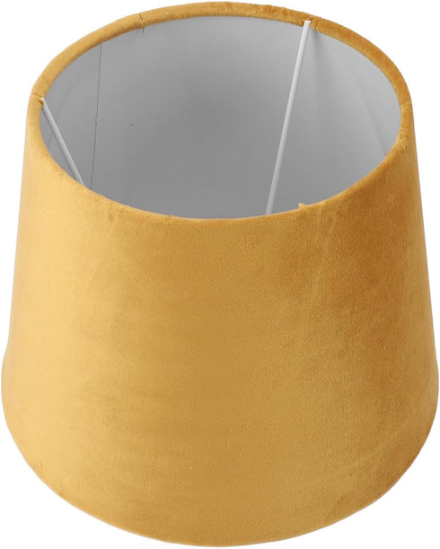 HEEPDD E14 E27 Velvet Fabric Conical Lampshade, Soft Touch, Dual Use, Perfect for Table and Floor Lamps Velvet Fabric