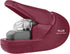 Plus Paper Clinch Compact Staple, Burgundy Wine, Staple Free