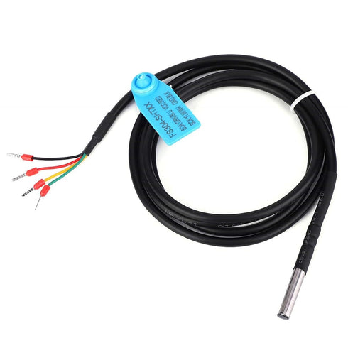 Jadeshay SHT20 Digital Soil Temperature Humidity Sensor Probe, Waterproof, High Precision for HVAC, Greenhouses,