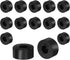 uxcell 16pcs Rubber Spacers, 20mm OD x 8mm ID x 10mm Height Round Anti Vibration Spacer for Home Car Accessories